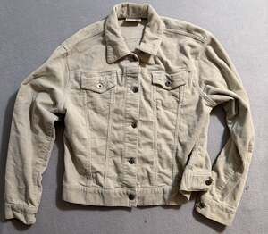 Ethyl Vintage Denim Corduroy Trucker Jacket